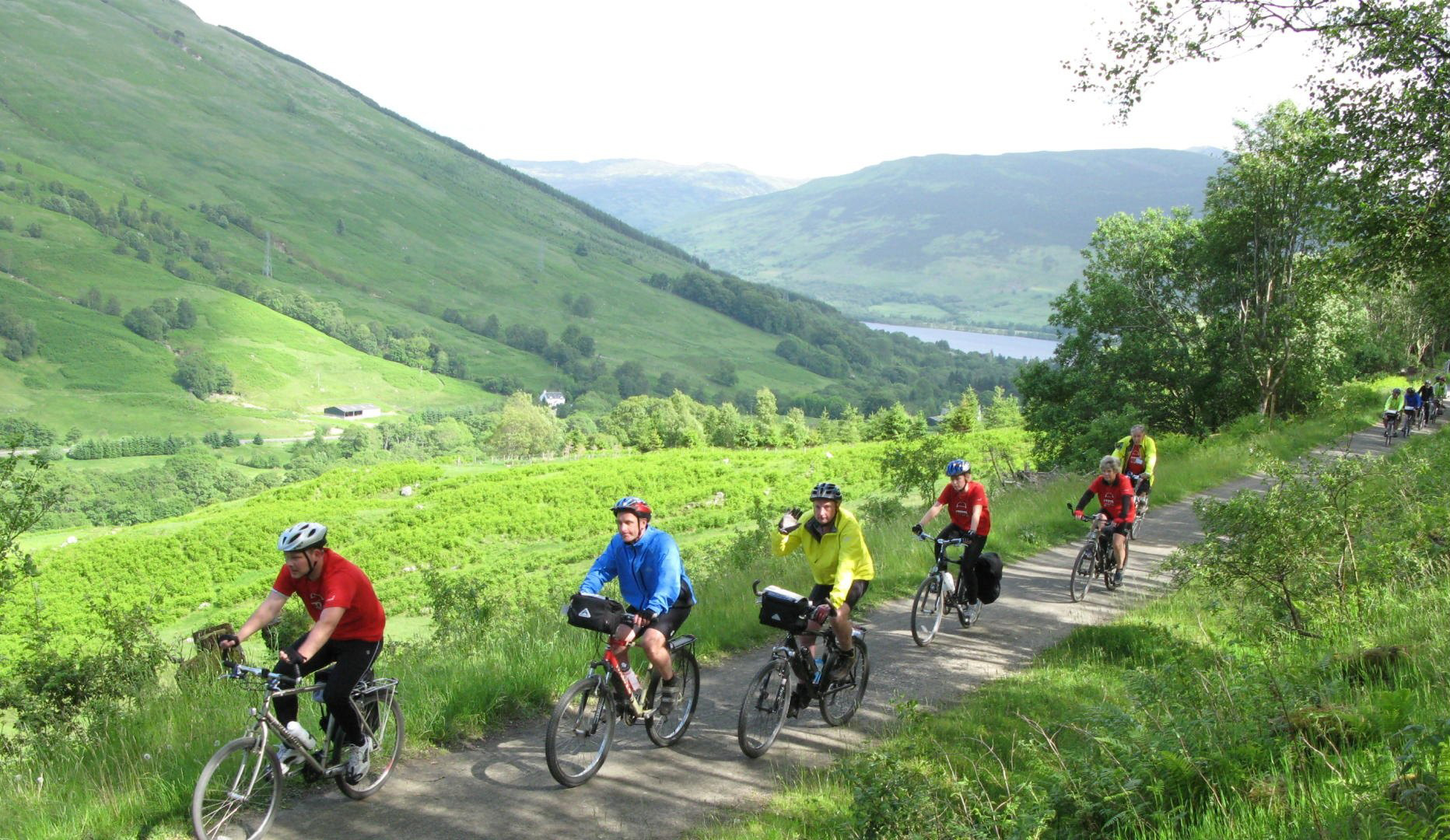 Cycling and Canoeing